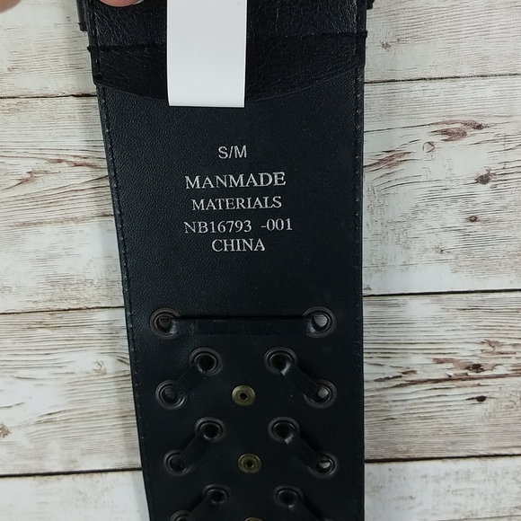 Fashion Belt, Chocolate Brown wide belt, S/M - Picture 8 of 9